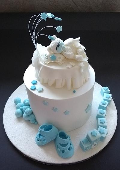 Christening cake - Cake by Clara