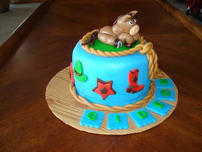 Western Horse Cake - Cake by naughtyandnicecakes