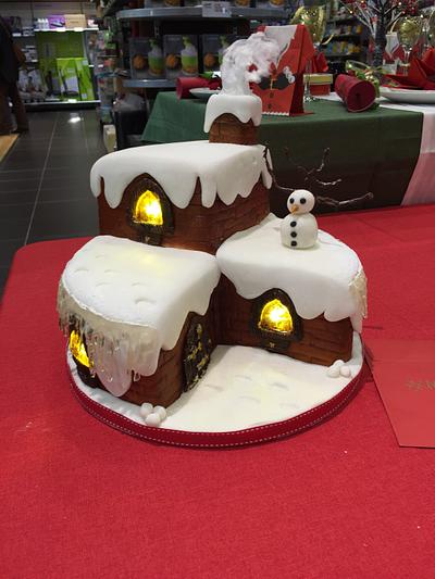 The Night Before Christmas - Cake by Claire Maynard