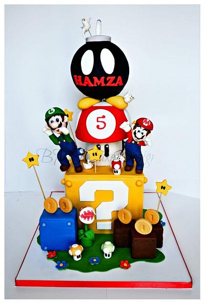 Mario and Luigi 3D Land - Cake by Bobie MT
