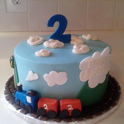 Little boy's train - Cake by Sweet ObsesShan