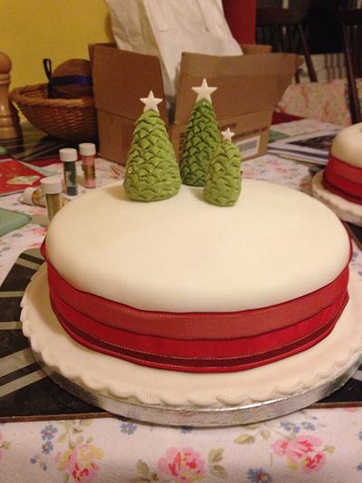 Christmas cake - Cake by SoozyCakes