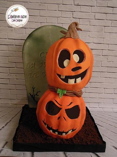 pumpkin cake - Cake by L'Abeille En Sucre