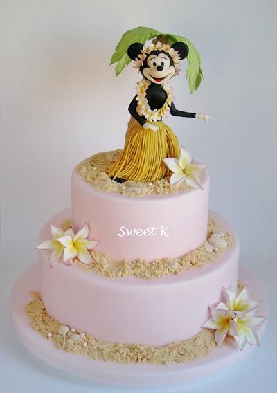 Hawaiian Minnie Cake - Cake by Karla (Sweet K)