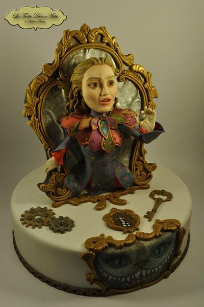 Inspired by Alice - Through the Looking Glass - Cake by Adelina Baicu Cake Artist