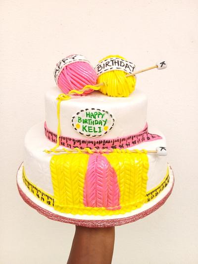 Yarn Cake - Cake by Ko Cakes
