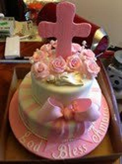 Amaris Baptism CAke - Cake by Melanie