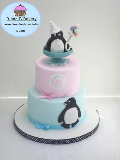 Pretty Little Penguin - Cake by CakeLuv