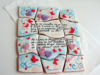 Puzzle cookies - Cake by Valeria Sotirova