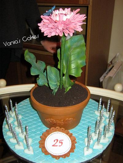 Gerbera Cake - Cake by Vania