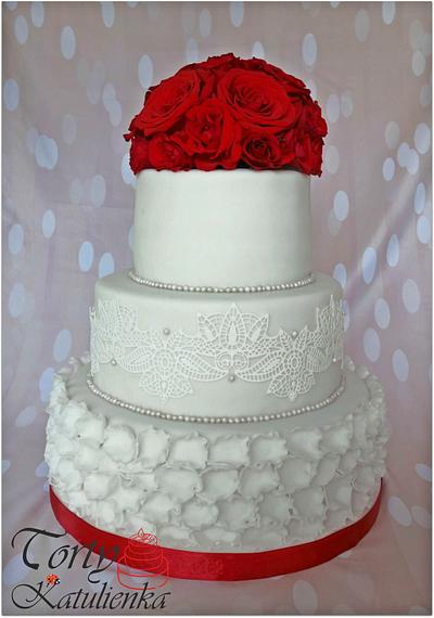 wedding cake - Cake by Torty Katulienka