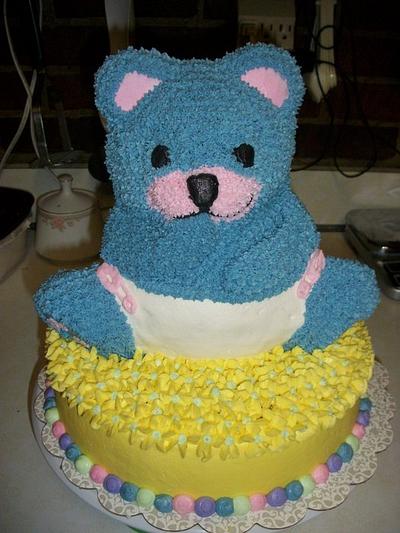 Teddy Bear - Cake by Tracy's Custom Cakery LLC