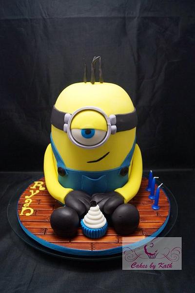 Minion - Cake by Cakes by Kath