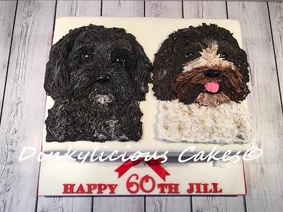Dog lovers cake - Cake by Dinkylicious Cakes