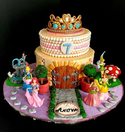 Princess Theme in Buttercream - Cake by CAKE RAGA