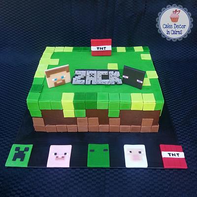 Minecraft Cake - Cake by Cake Decor in Cairns