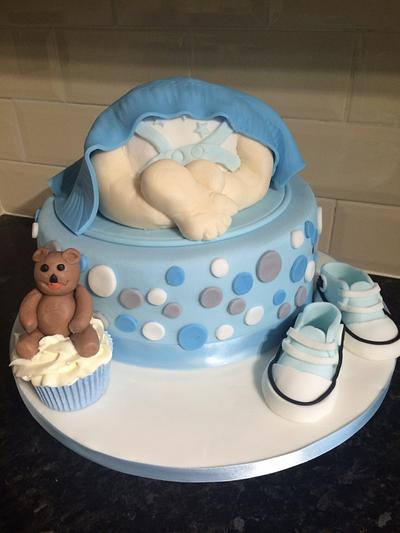 Baby Shower Cake - Cake by Samantha Marshall