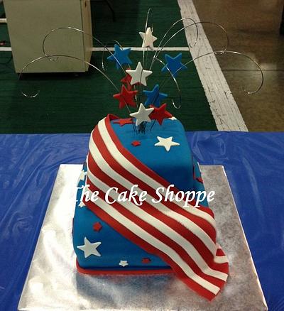 Gymnastics-themed cake - Cake by THE CAKE SHOPPE