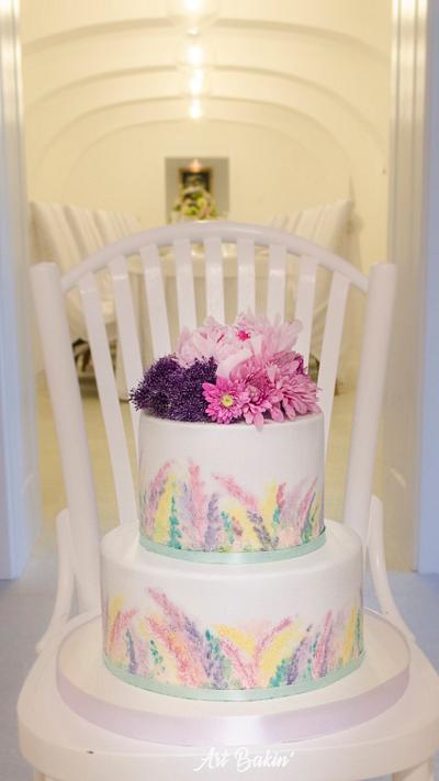 Summer Wedding Cake - Cake by Art Bakin’