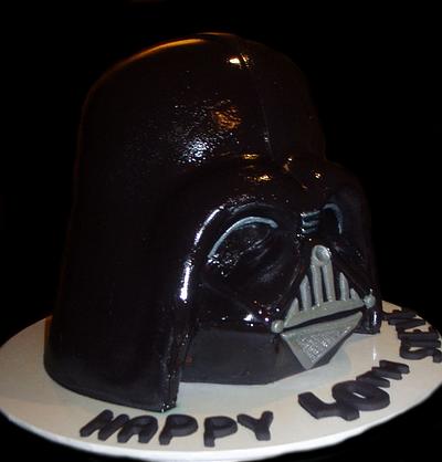 Darth Vader's Head - Cake by Nada