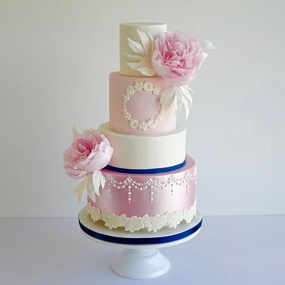Romantic peonies - Cake by Studio53