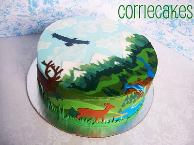 Yellowstone - Cake by Corrie