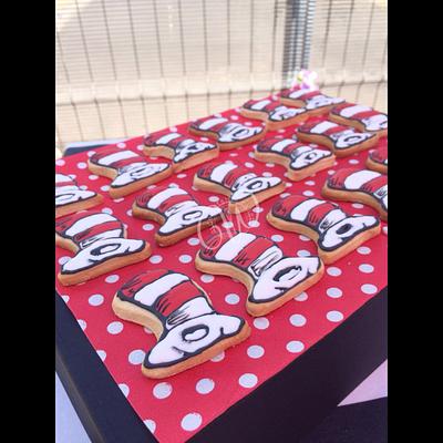 Cat in the Hat Cookies - Cake by Rezana