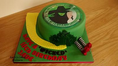 18th Birthday "Wicked" Surprise - Cake by Kerri's Cakes