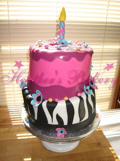 Topsy Turvy Cake - Cake by HeathersBakery