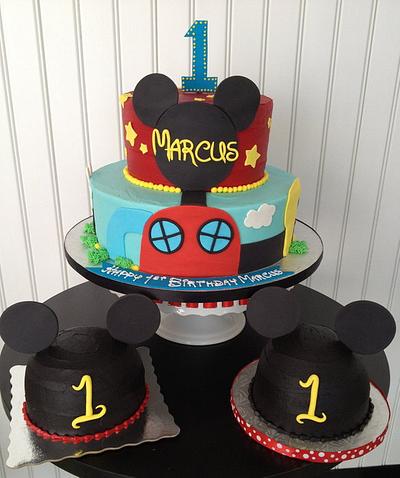 Mickey Mouse Clubhouse Cake - Cake by Bianca