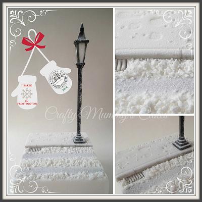Christmas In Frostington - Lamp post - Cake by CraftyMummysCakes (Tracy-Anne)