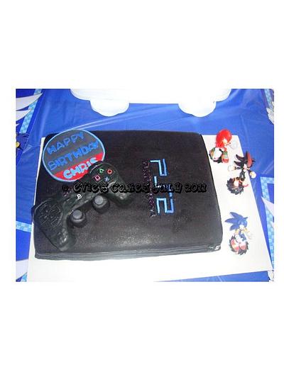 Playstation cake - Cake by BlueFairyConfections