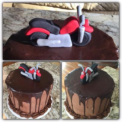 Motorcycle cake - Cake by Daria