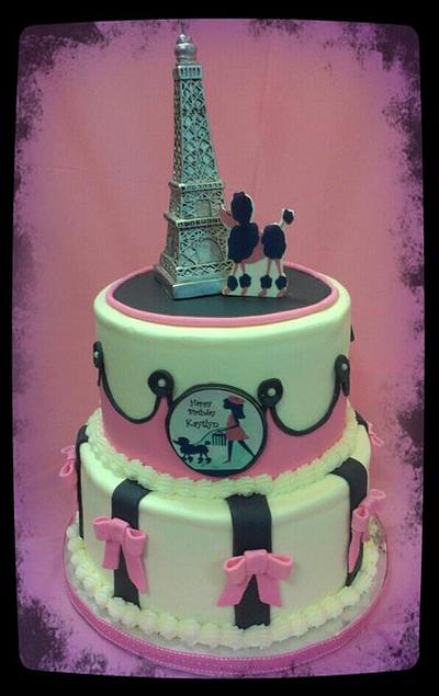 Paris buttercream cake - Cake by Sonia Serrano