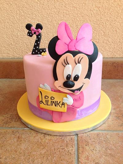Minnie mouse - Cake by Luckapece