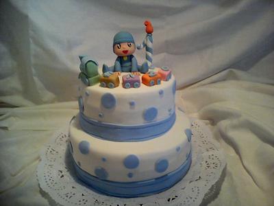 my pocoyo - Cake by las tartas de Dulcinea Zuccherona