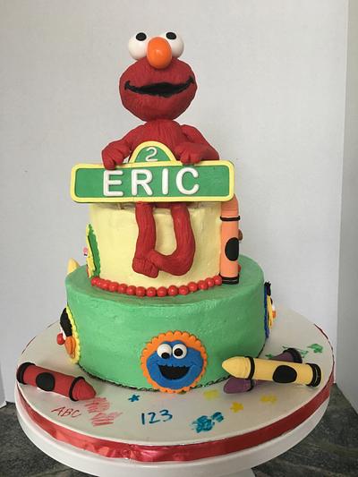 Elmo Birthday Cake - Cake by Sheri C.