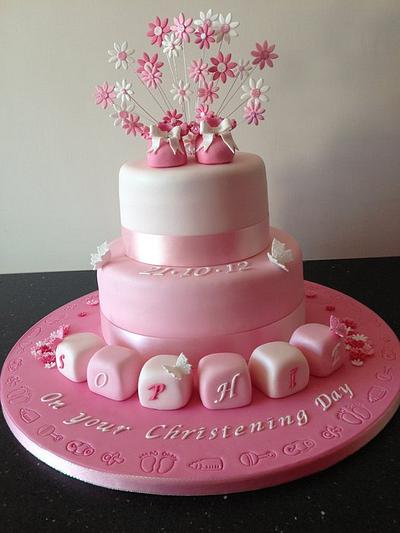 Christening cake - Cake by Donnajanecakes 