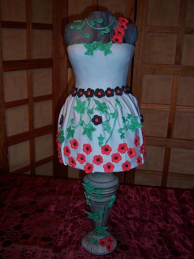 The spring dress ... - Cake by Carolina Campos Oliveira