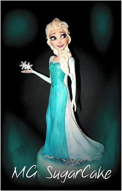 Elsa Frozen - Cake by MG SugarCake