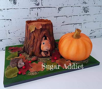 autumn - Cake by Sugar Addict by Alexandra Alifakioti
