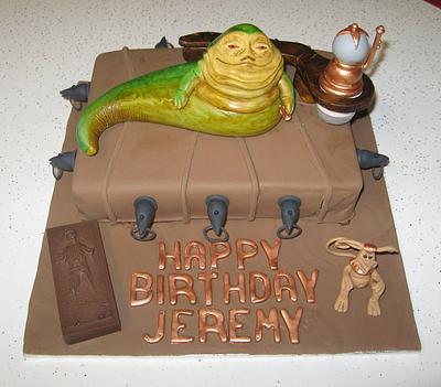 Jabba the Hut cake topper - Cake by Jade