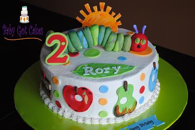The Very Hungry Caterpillar - Cake by Baby Got Cakes
