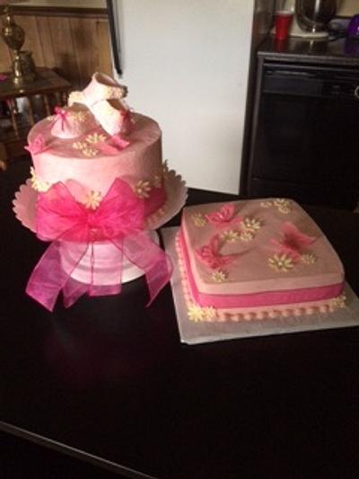 Baby shower cake - Cake by Jeaniecakes
