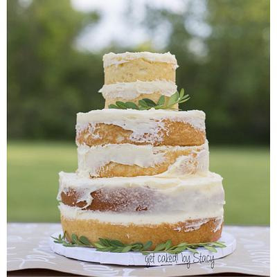 Naked Simplicity - Cake by Get Caked! by Stacy