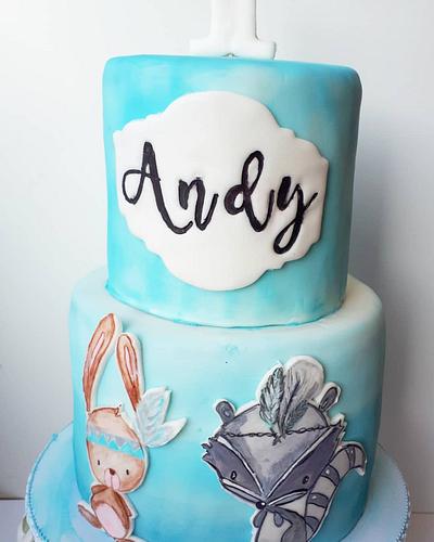 Woodland animals - Cake by Sweet Days by Silvia