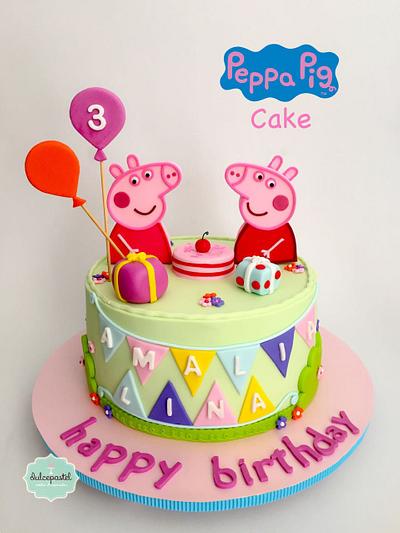 Torta Peppa Pig cake - Cake by Dulcepastel.com