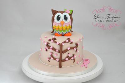 Owl Cake - Cake by Laura Templeton