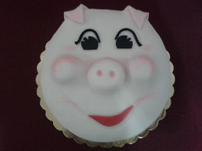 pig's cake - Cake by FRANCESCA