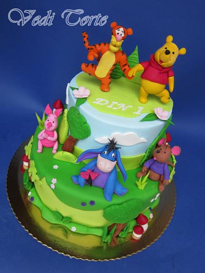 Winnie Pooh and friends - Cake by Vedi torte